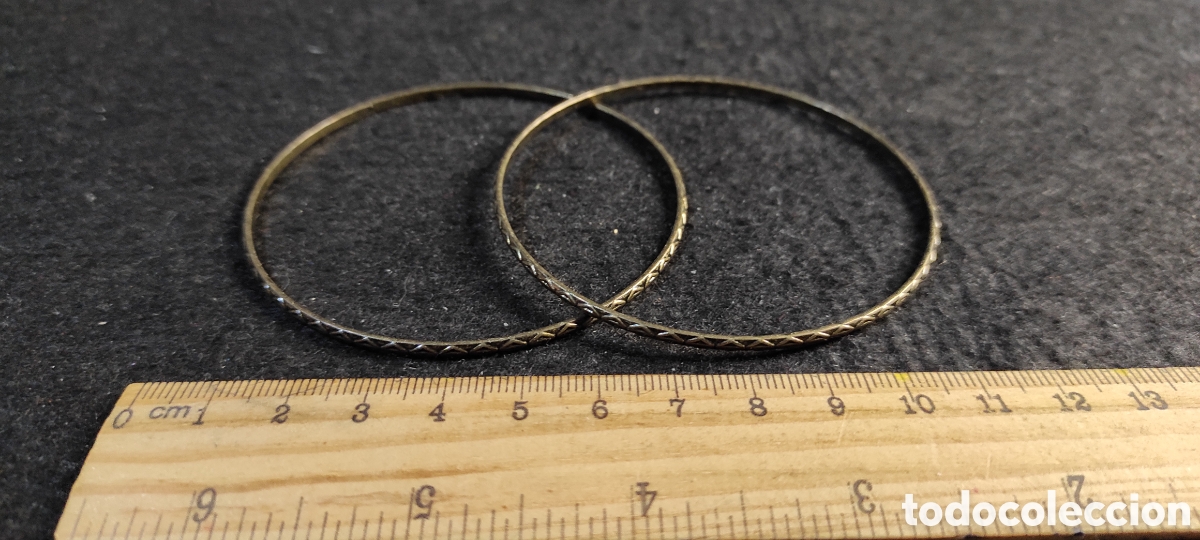 Joyeria: 2 pulseras metal (India) - Foto 2