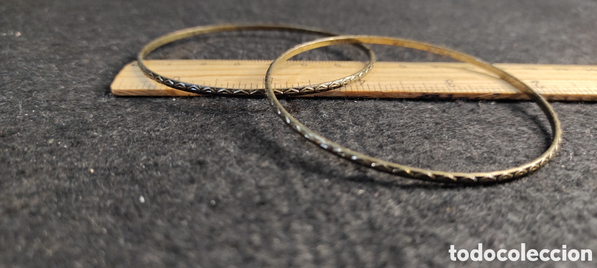 Joyeria: 2 pulseras metal (India) - Foto 4