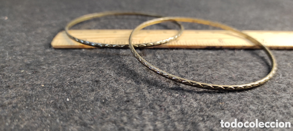 Joyeria: 2 pulseras metal (India) - Foto 5