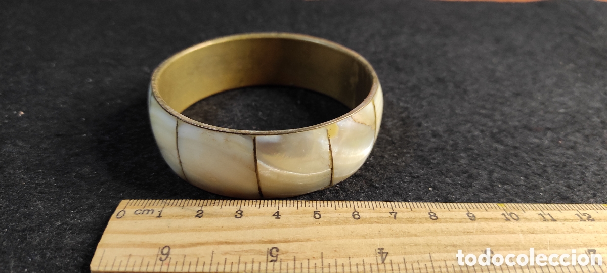 Joyeria: Pulsera con incrustaciones de n&aacute;car - Foto 2