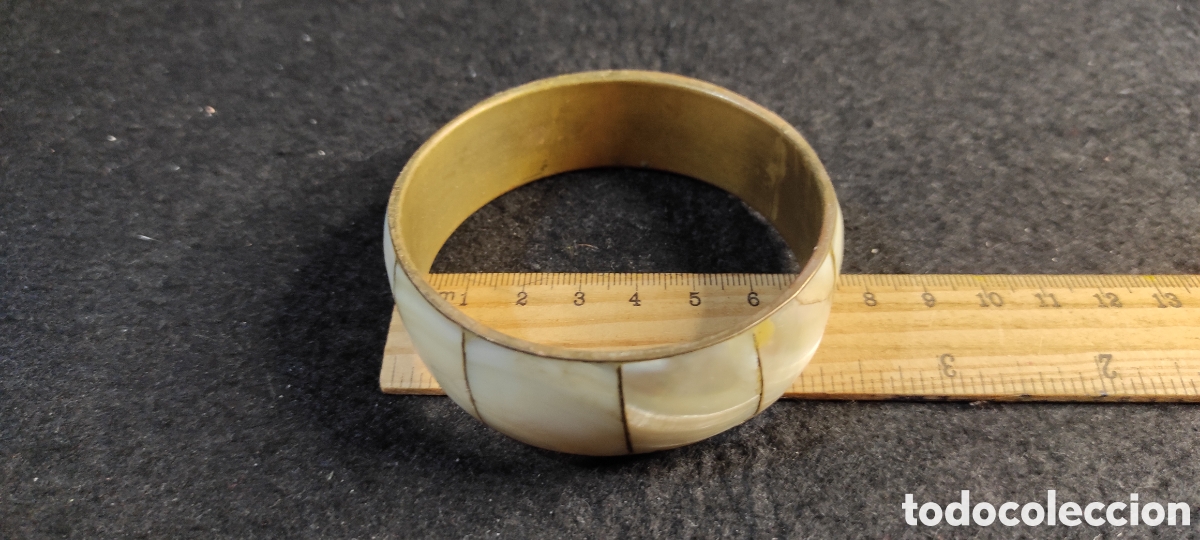 Joyeria: Pulsera con incrustaciones de n&aacute;car - Foto 3