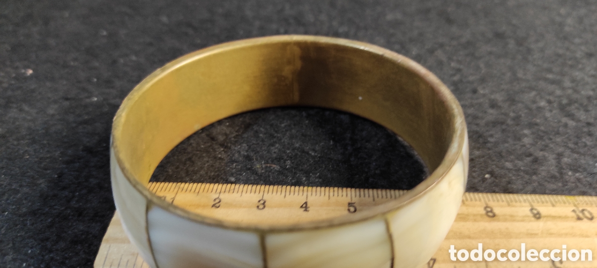 Joyeria: Pulsera con incrustaciones de n&aacute;car - Foto 5