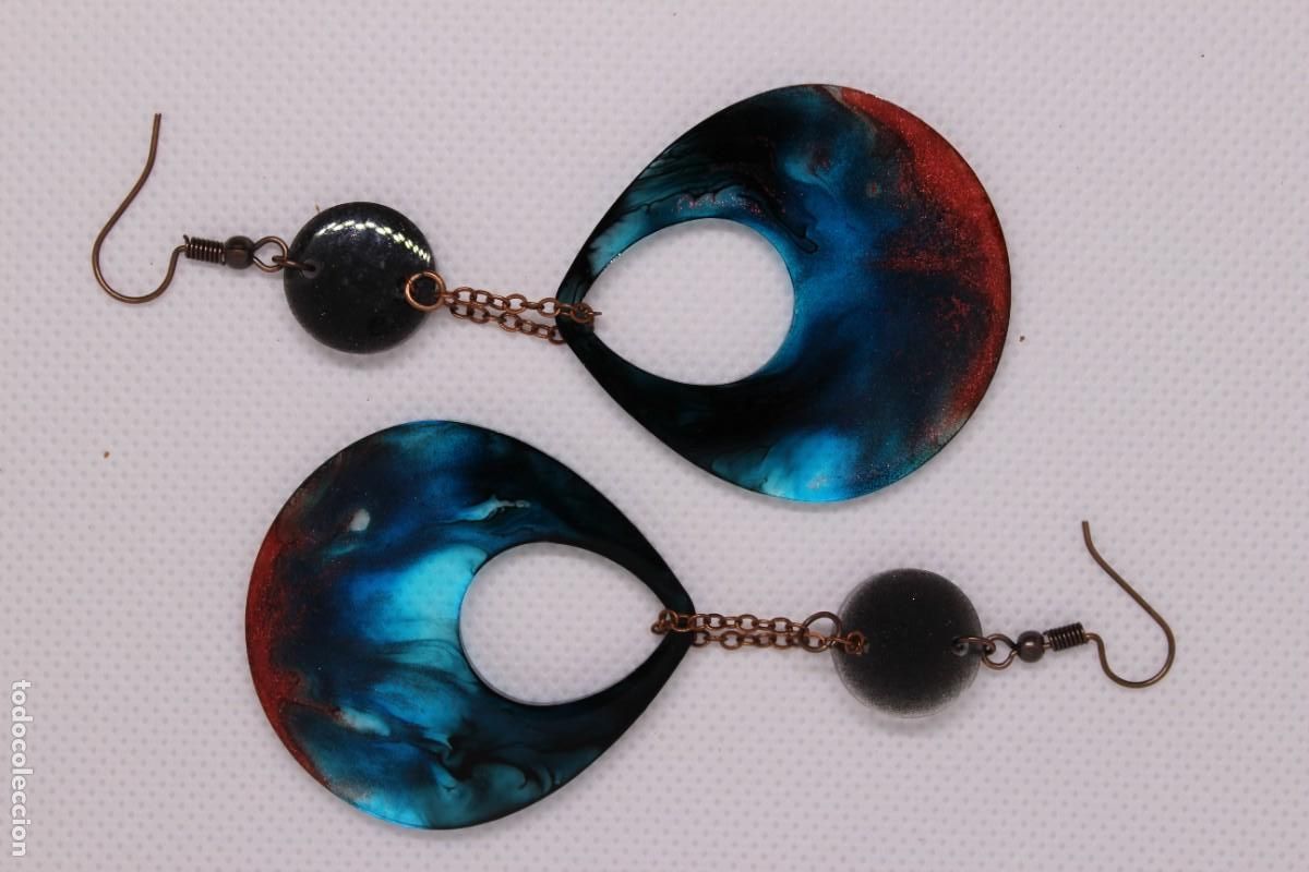 Joyeria: Pendientes de resina - Foto 1
