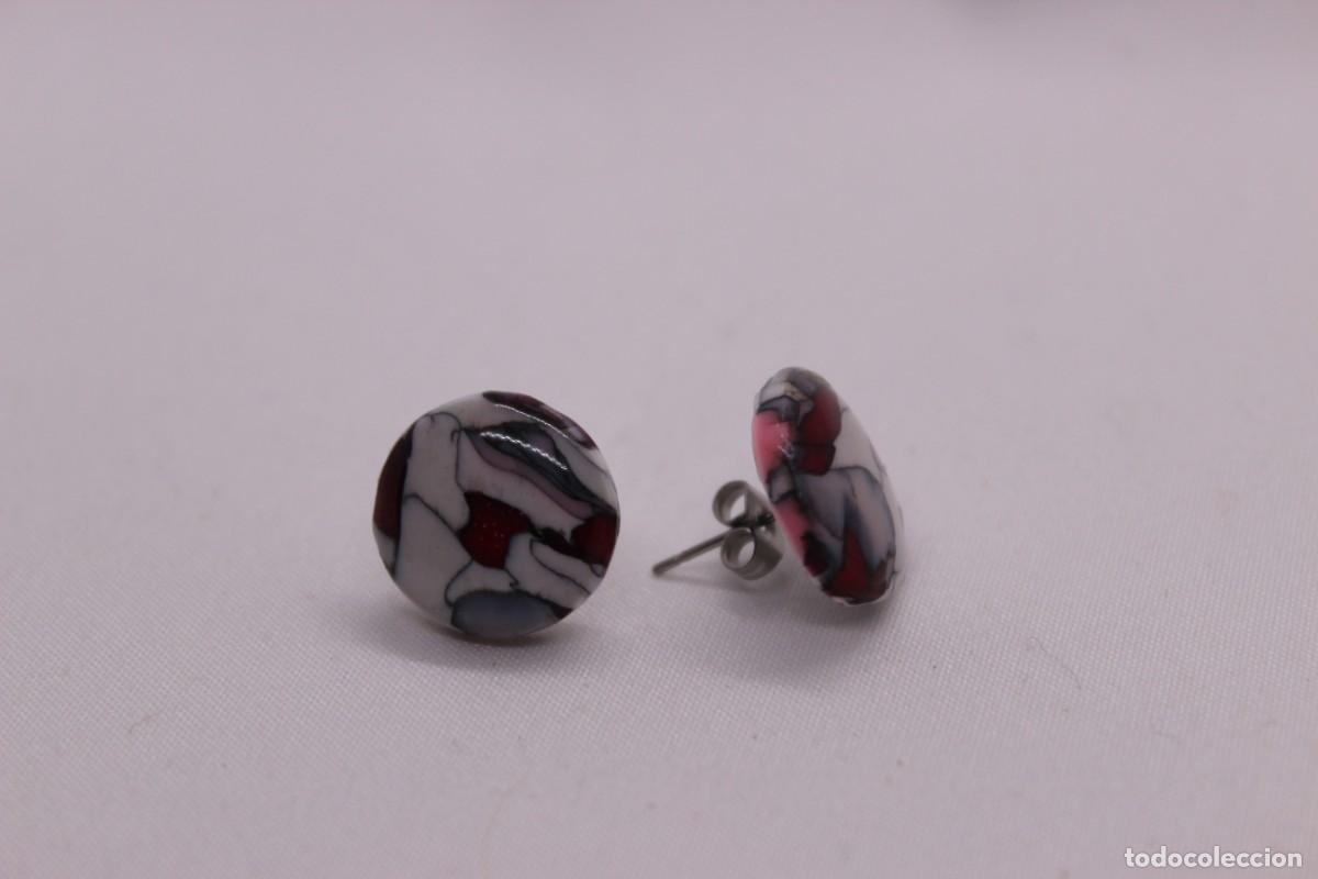 Joyeria: Pendientes estilo m&aacute;rmol - Foto 2