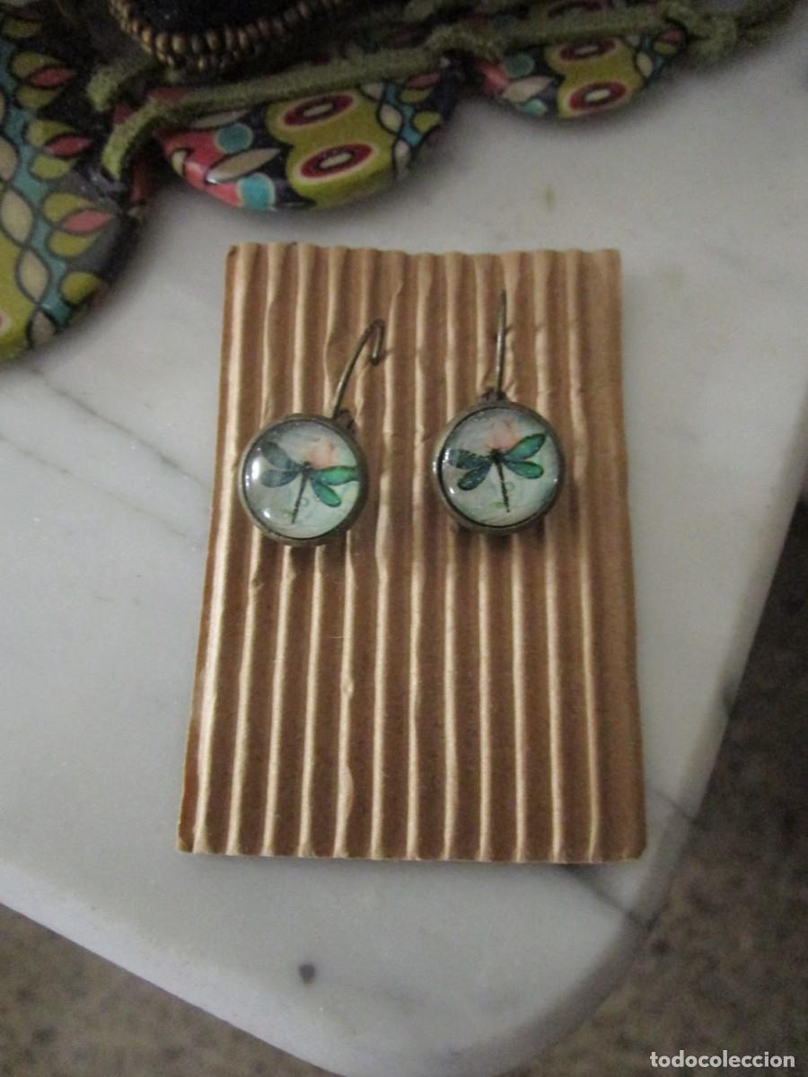 Joyeria: PRECIOSOS PENDIENTES CON UNA LIBELULA. NUEVOS, A ESTRENAR - Foto 1