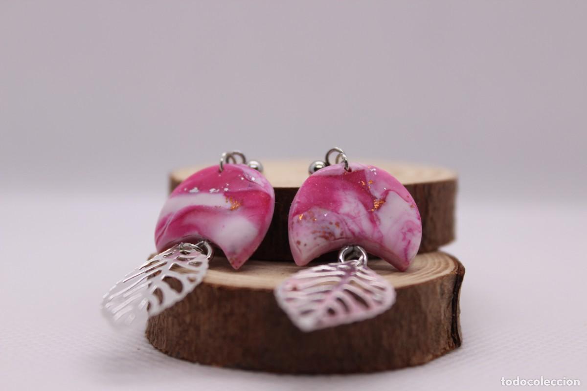 Joyeria: Pendientes artesanales de semiluna - Foto 3