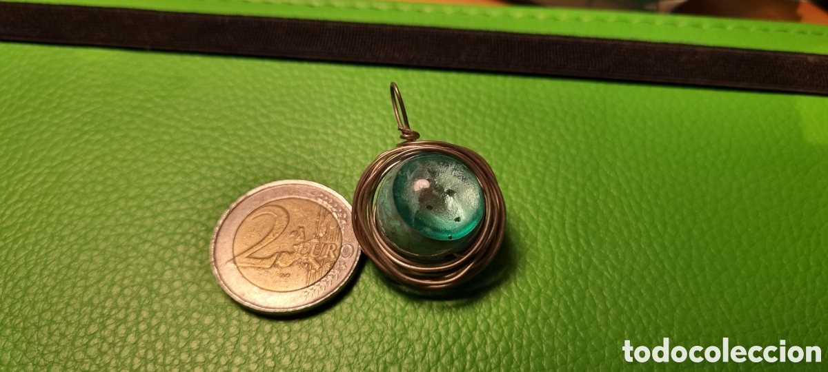 Joyeria: Colgamte vidrio y acero - Foto 1