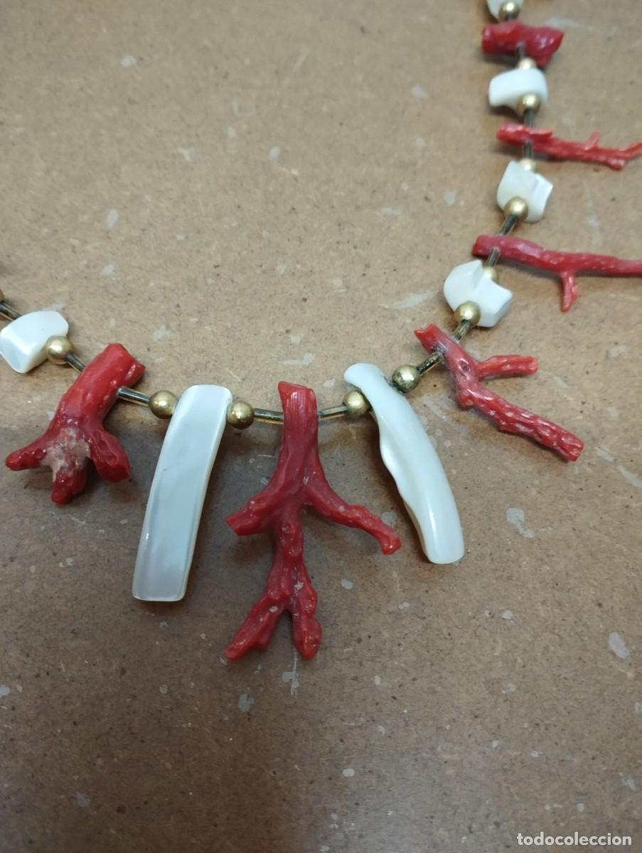 Joyeria: COLLAR DE N&Aacute;CAR Y CORAL - Foto 4