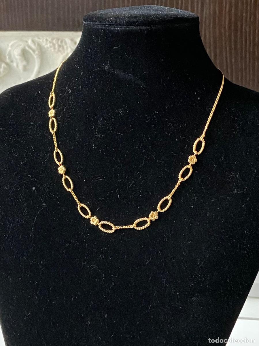 Joyeria: C-217-49. Gargantilla chapado. - Foto 1