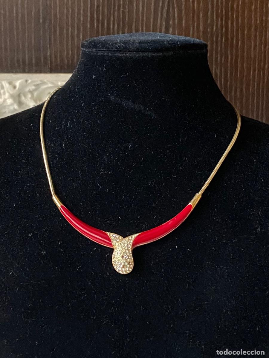 Joyeria: C-217-58. Gargantilla esmalte.. - Foto 1