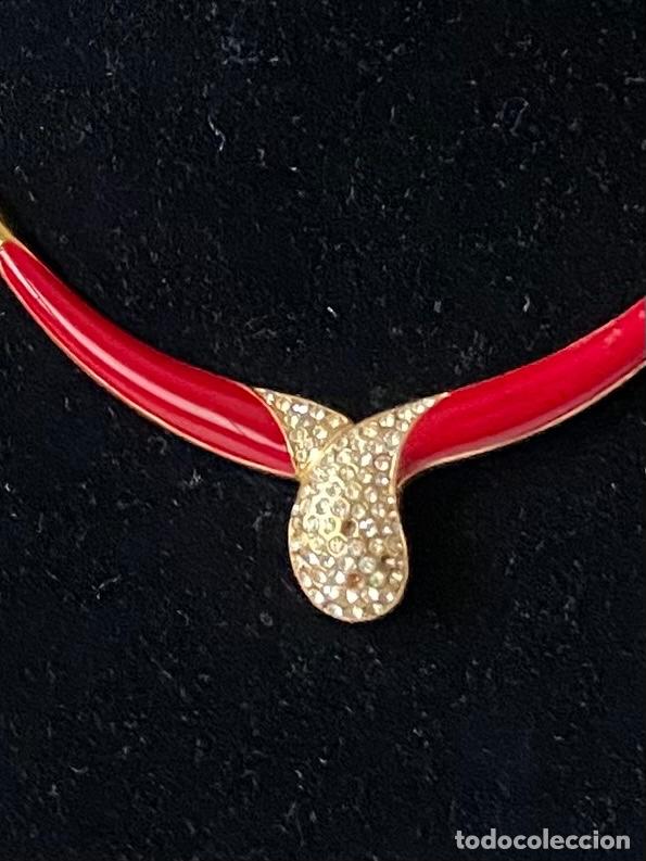 Joyeria: C-217-58. Gargantilla esmalte.. - Foto 2
