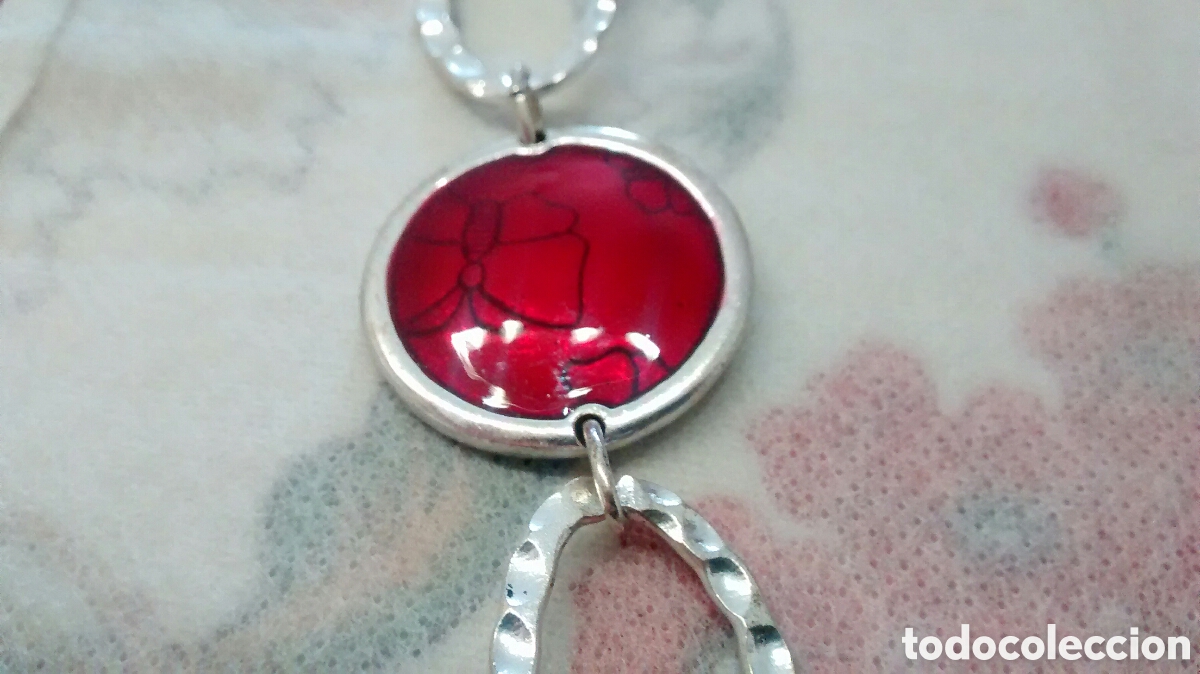 Joyeria: COLLAR VINTAGE ESMALTE Y METAL - Foto 3