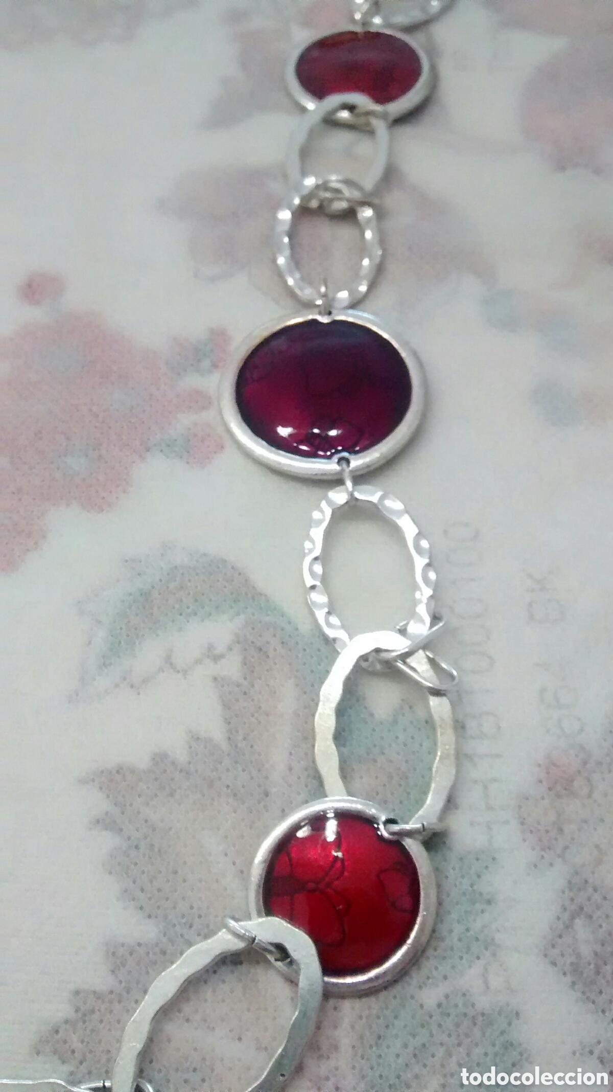 Joyeria: COLLAR VINTAGE ESMALTE Y METAL - Foto 5