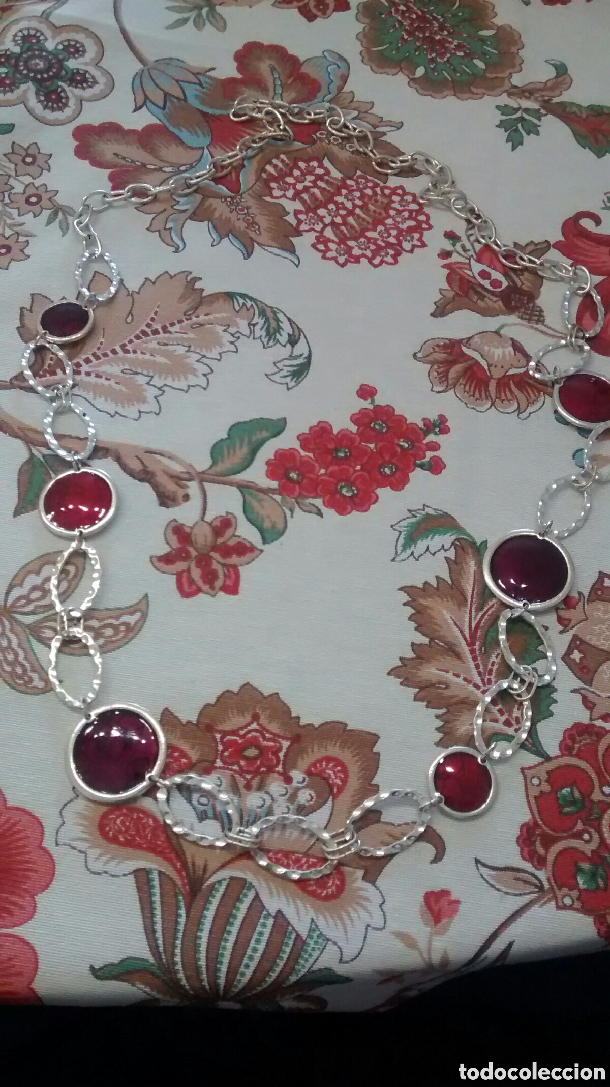 Joyeria: COLLAR VINTAGE ESMALTE Y METAL - Foto 2