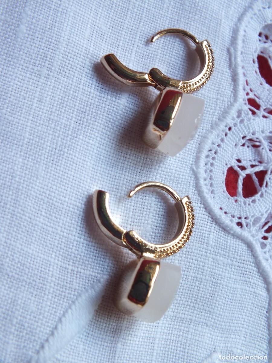 Joyeria: PENDIENTES CHAPADOS CON BRILLANTITOS - Foto 4