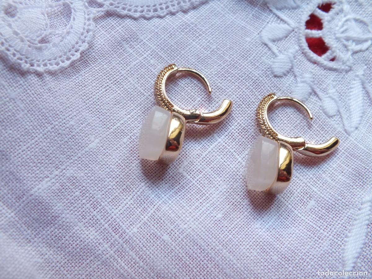 Joyeria: PENDIENTES CHAPADOS CON BRILLANTITOS - Foto 8