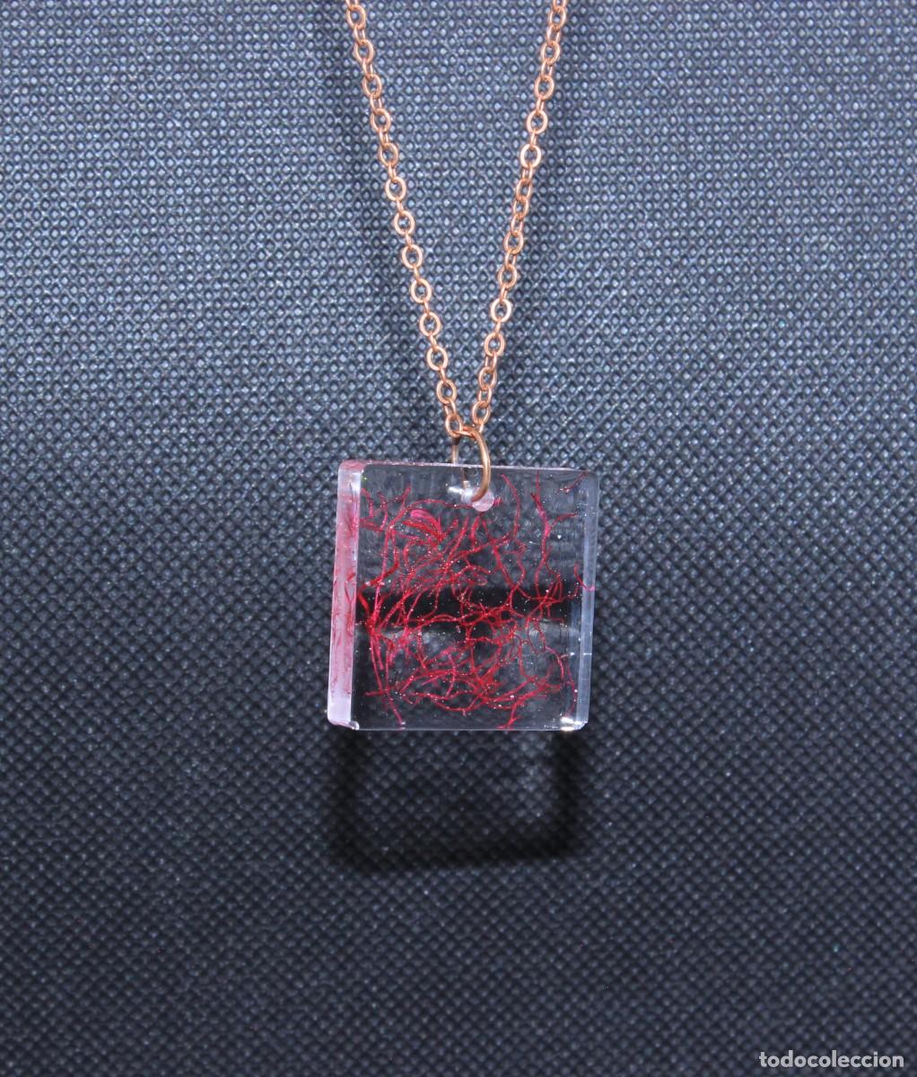 Joyeria: Colgante de resina - Foto 3