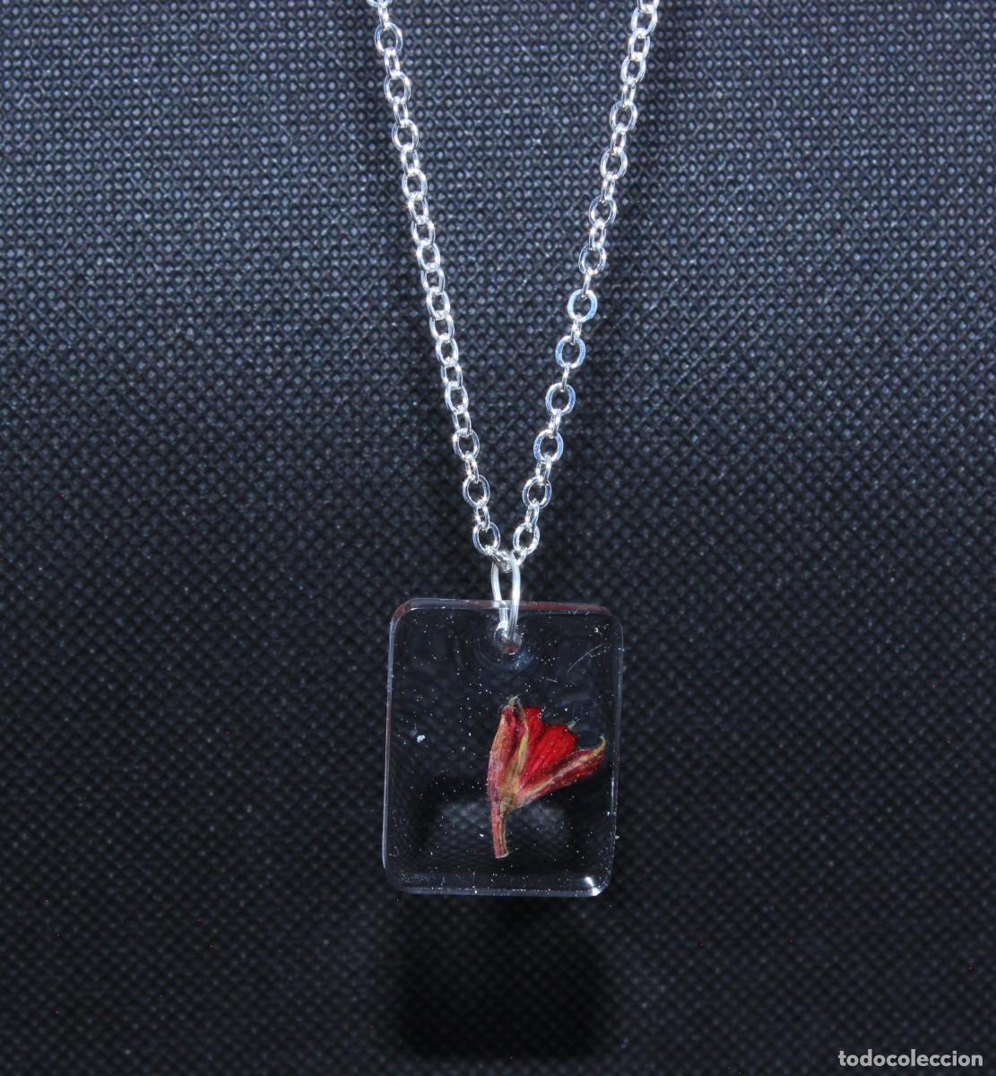 Joyeria: Colgante de resina - Foto 3