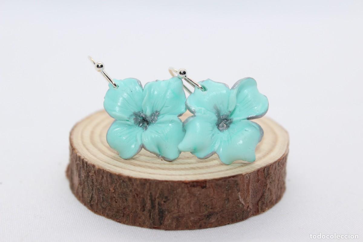 Joyeria: Pendientes de colgantes de flores - Foto 1