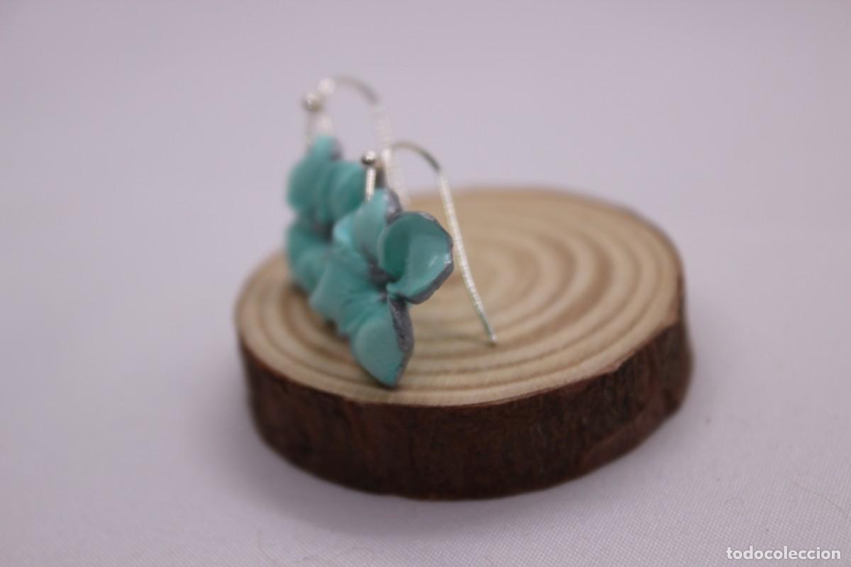 Joyeria: Pendientes de colgantes de flores - Foto 3