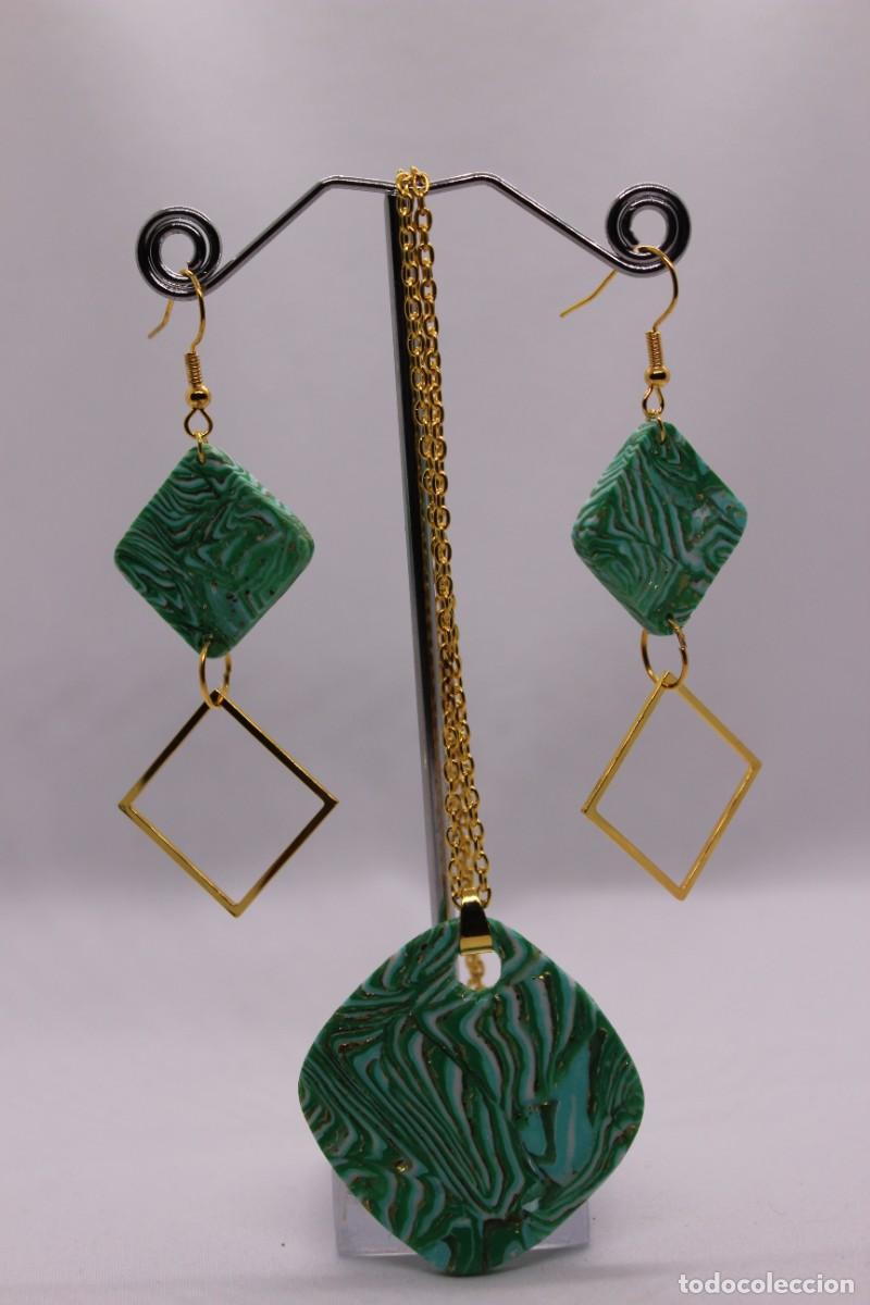Joyeria: Conjunto de pendientes y colgante - Foto 1