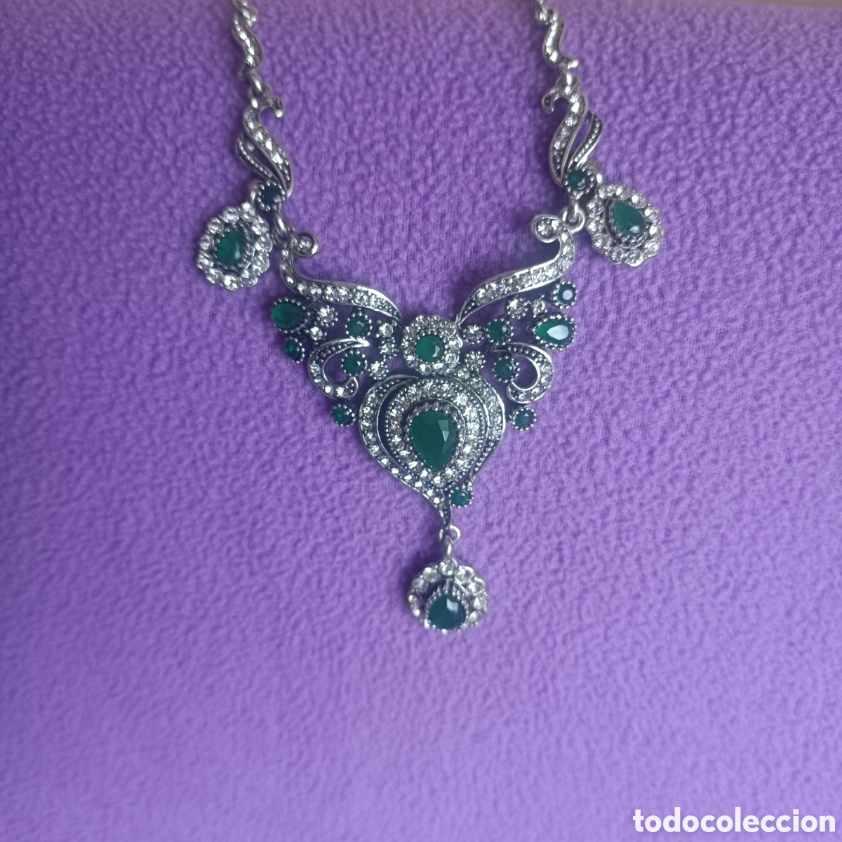 Joyeria: Collar y pendientes de bisuter&iacute;a - Foto 2