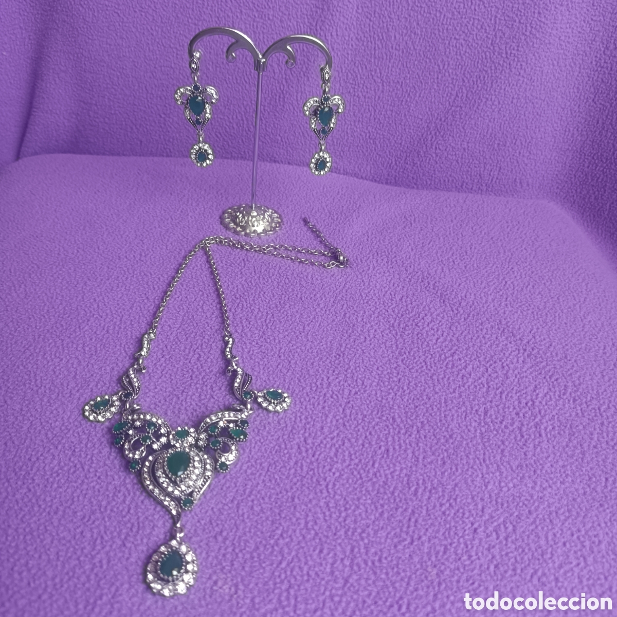 Joyeria: Collar y pendientes de bisuter&iacute;a - Foto 1