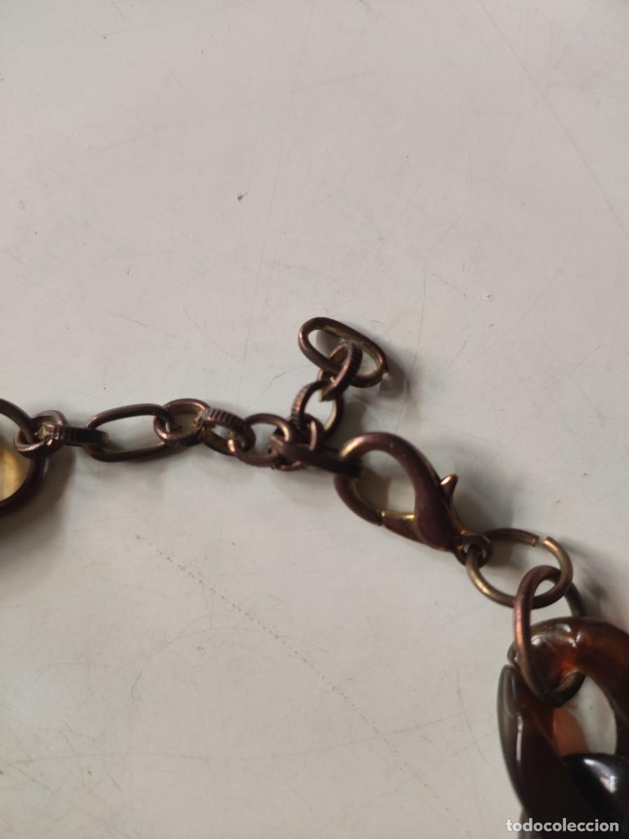 Joyeria: Bisuter&iacute;a: Gargantilla marr&oacute;n - Foto 2