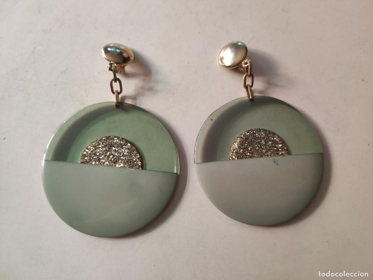 Joyeria: Bisuter&iacute;a: Pendientes verdes - Foto 1