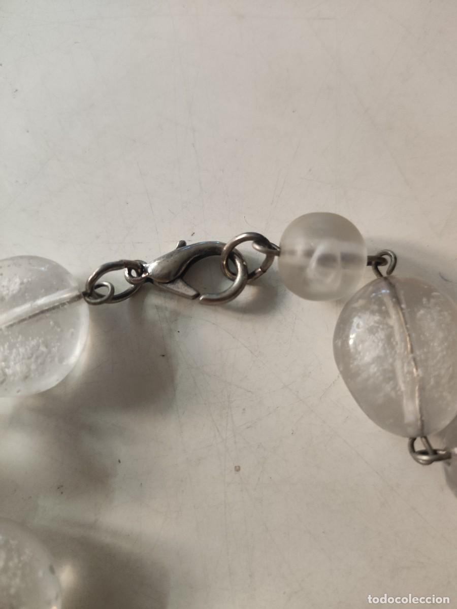 Joyeria: Bisuter&iacute;a: Collar piedras blancas - Foto 3