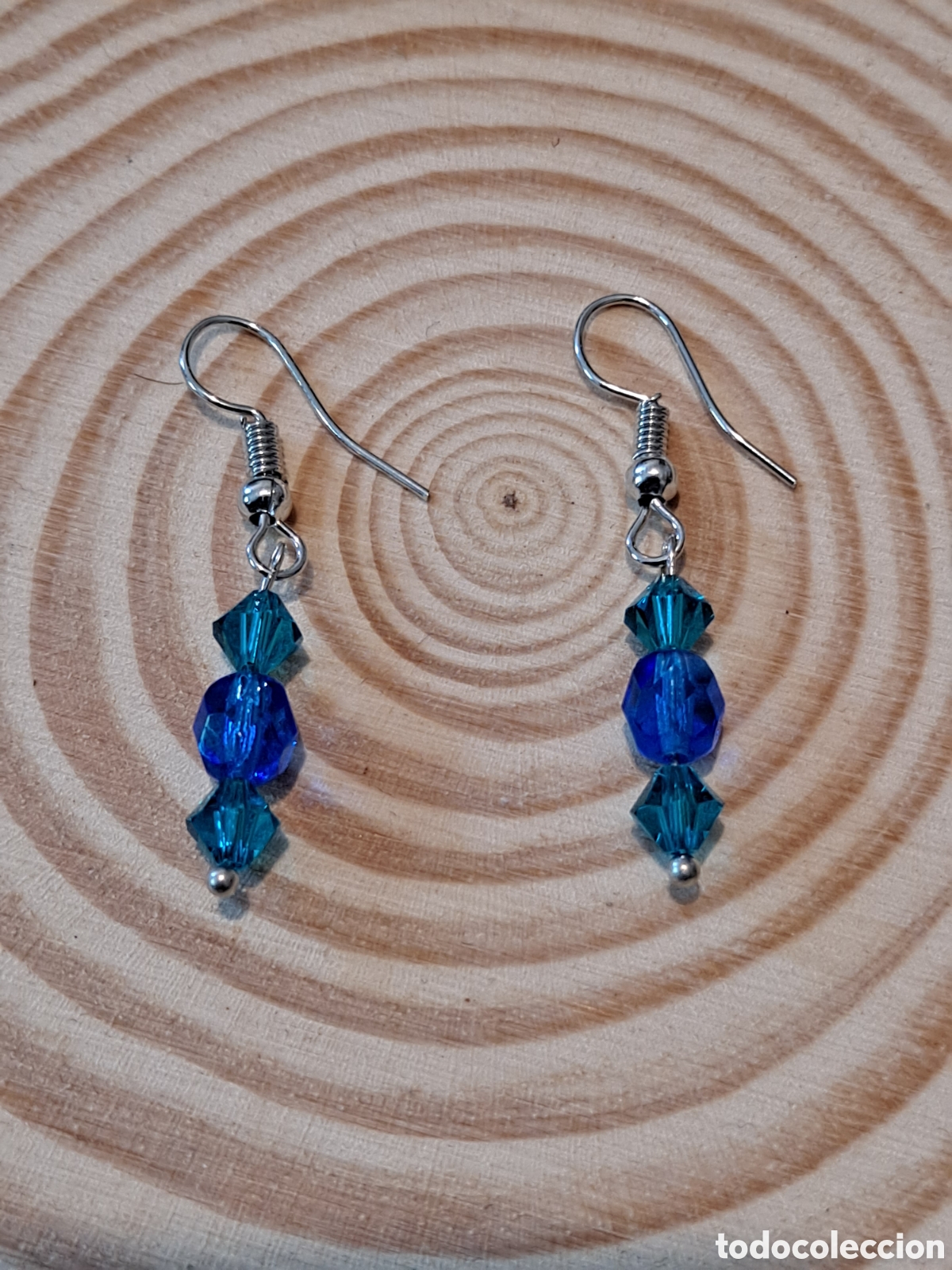Joyeria: Pendientes verdes y azules - Foto 1