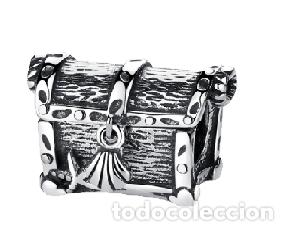 Joyeria: Charm de plata de ley compatible con pulsera y/o collar de cierre clip. - Foto 1