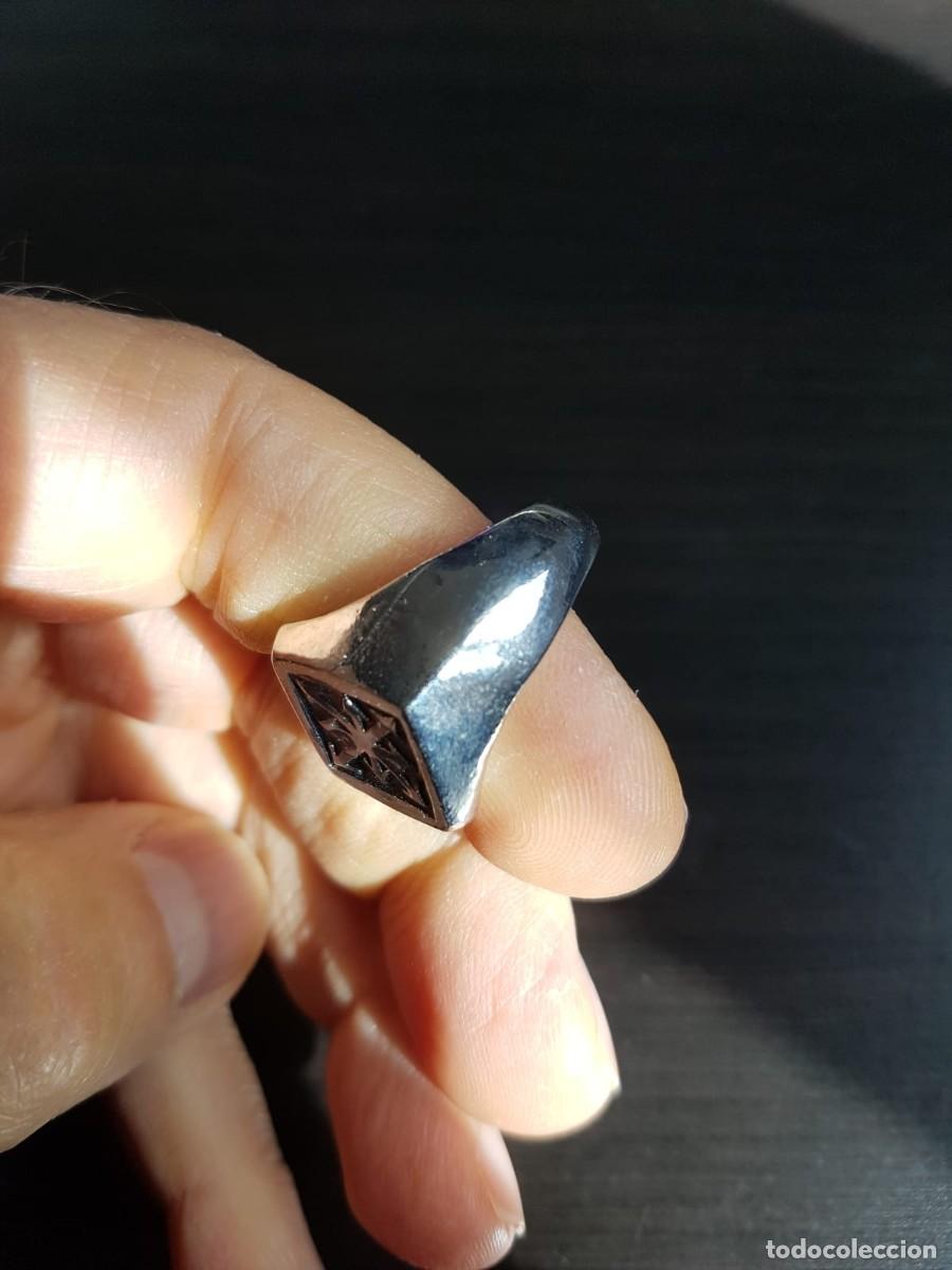 Joyeria: Anillo de acero de la estrella del caos*. --- 21,1 mm. --- - Foto 3