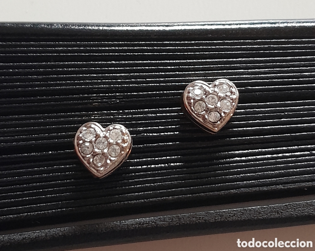 Joyeria: Pendientes chapado en oro con circonios.presion - Foto 4