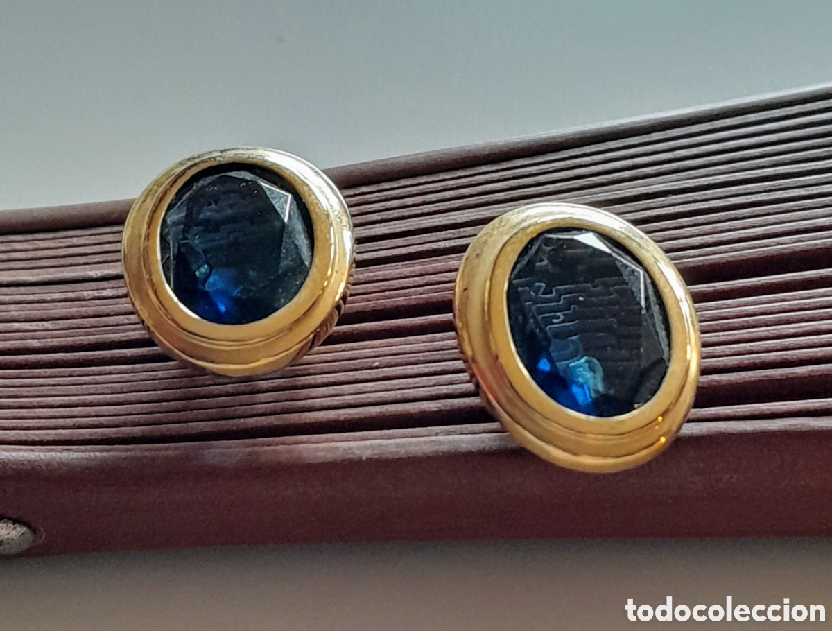 Joyeria: Pendientes con zafiros creados.omega - Foto 3