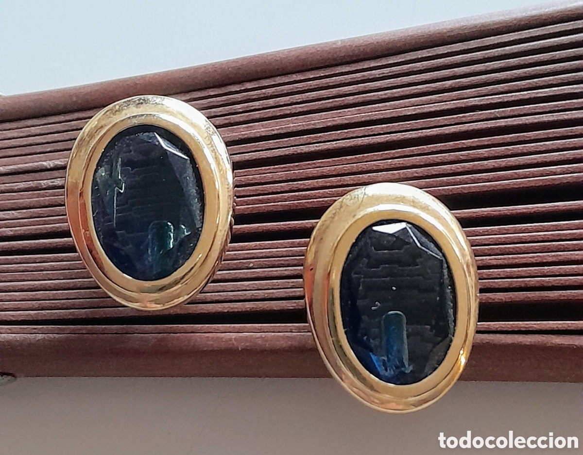 Joyeria: Pendientes con zafiros creados.omega - Foto 2