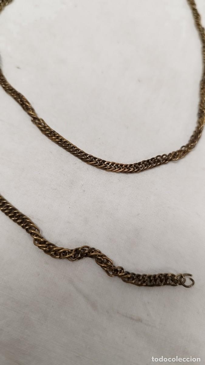 Joyeria: Antigua cadena de metal. - Foto 2