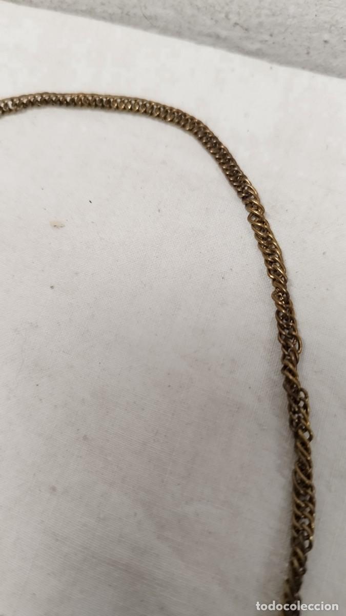 Joyeria: Antigua cadena de metal. - Foto 4