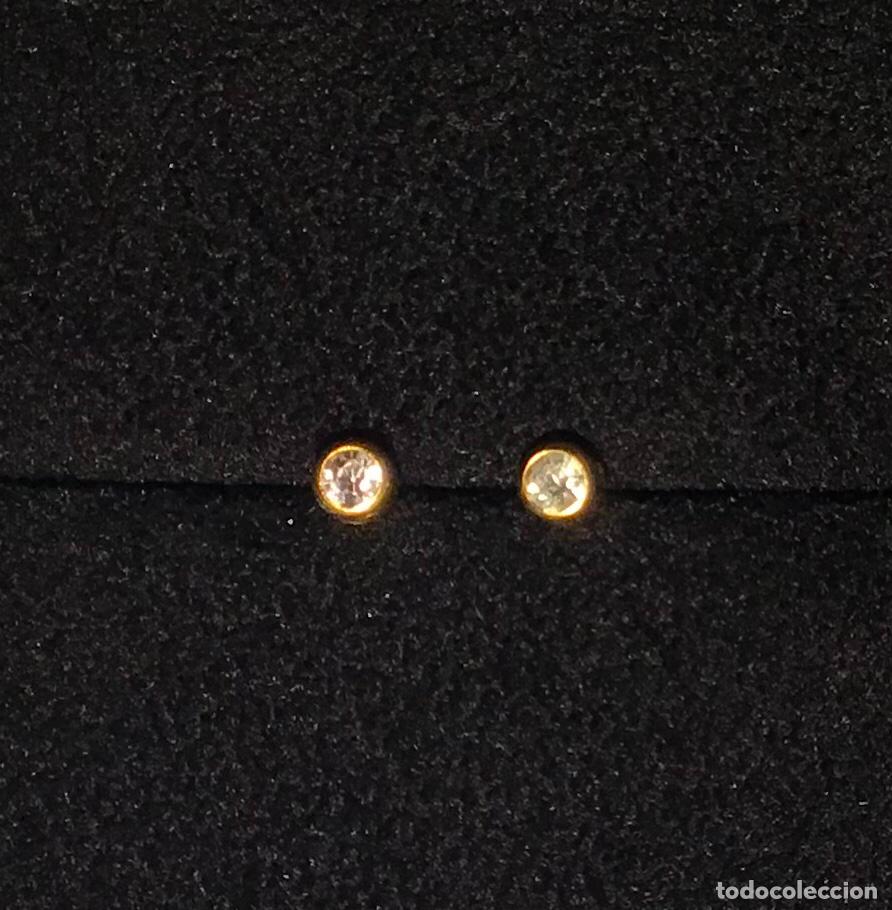 Joyeria: PENDIENTES DORADOS Y CRISTAL - Foto 1
