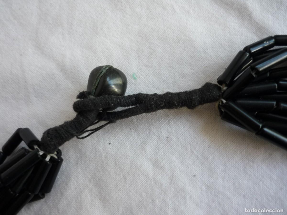 Joyeria: Collar de cuentas de vidrio negro - Foto 7