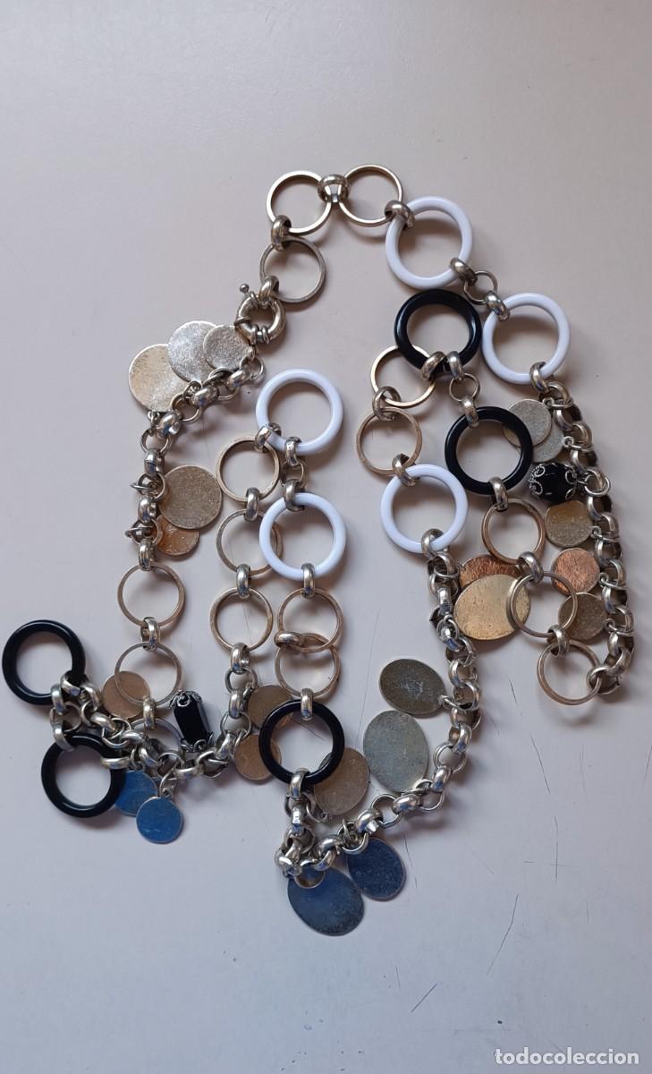 Joyeria: Collar antiguo plateado - Foto 2
