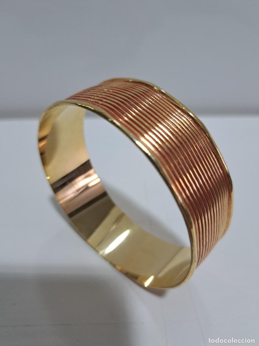 Joyeria: 92 PULSERA BRAZALETE DORADO - Foto 3