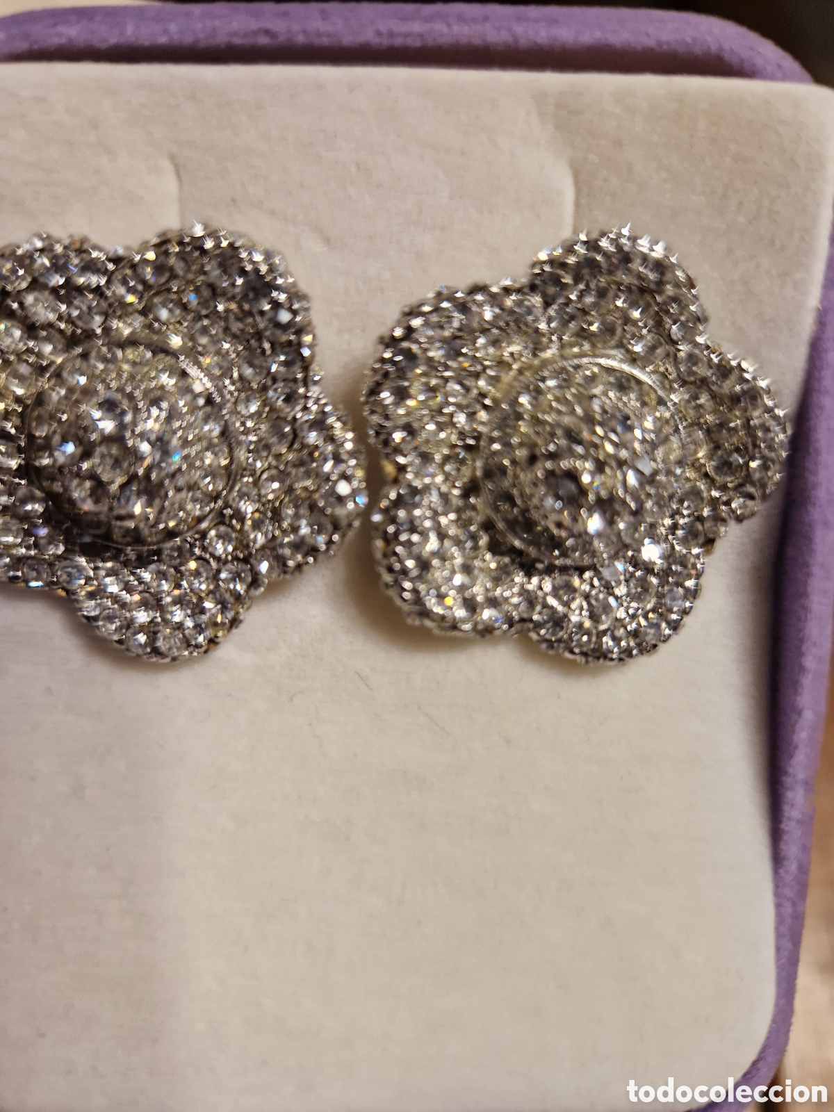 Joyeria: Pendientes vintage brillantes ZINI - Foto 2