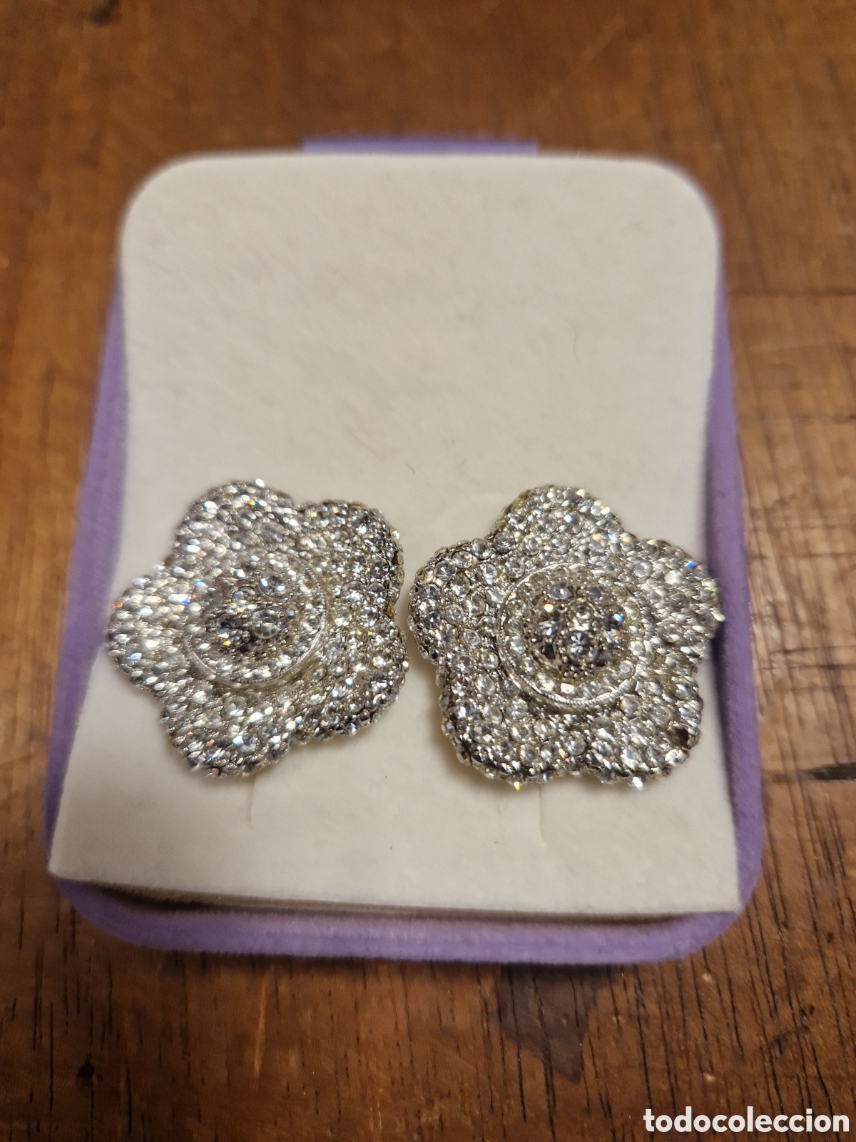 Joyeria: Pendientes vintage brillantes ZINI - Foto 1