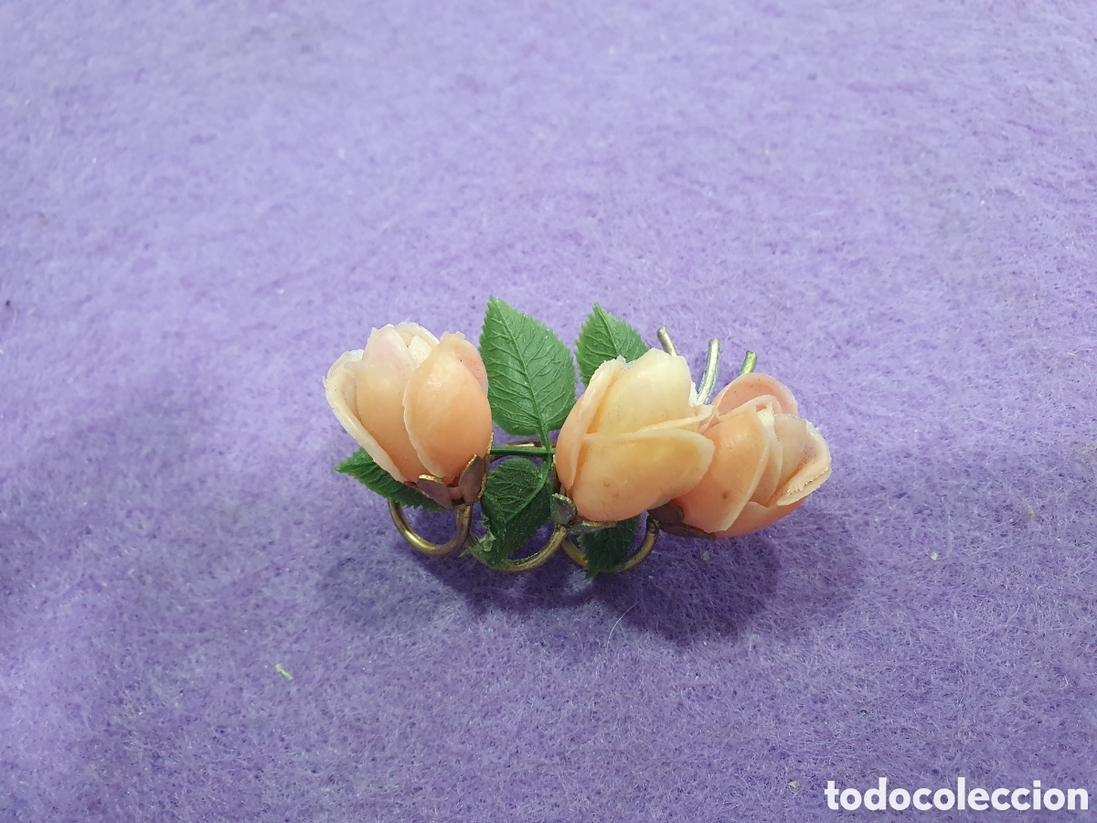 Joyeria: Broche vintage flores. (L102) - Foto 1