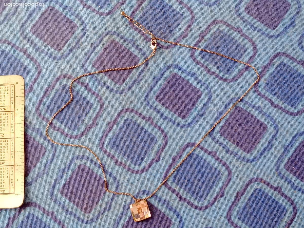 Joyeria: Colgante de cristal con cadena - Foto 2