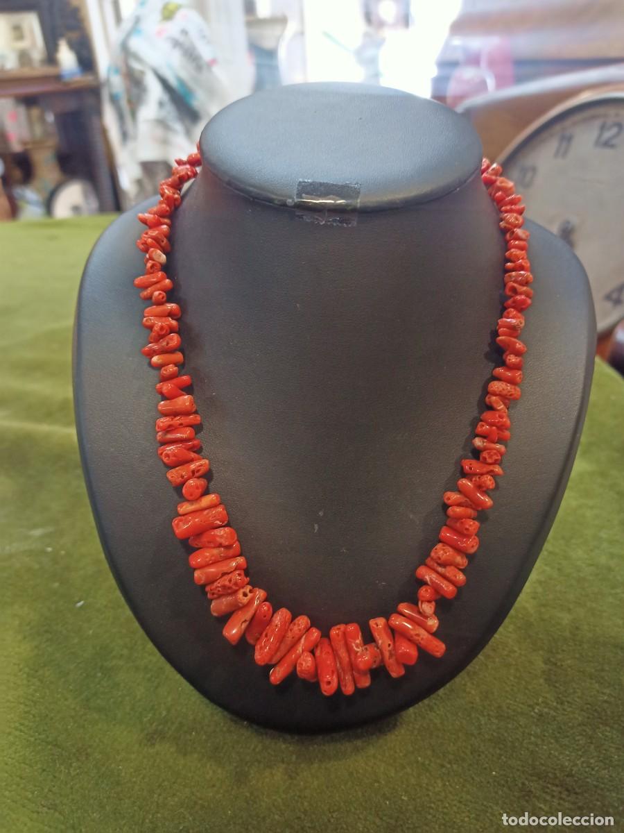 Joyeria: Collar de coral del mediterr&aacute;neo. REF-2970.ca3 - Foto 1