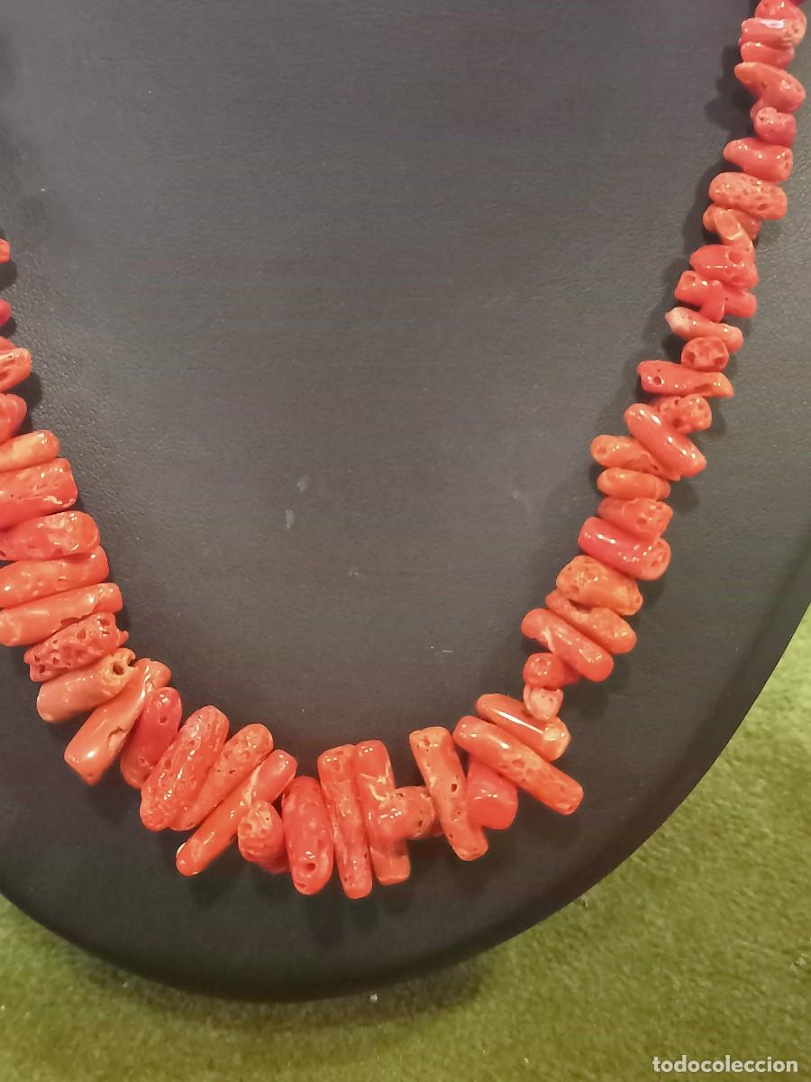 Joyeria: Collar de coral del mediterr&aacute;neo. REF-2970.ca3 - Foto 2