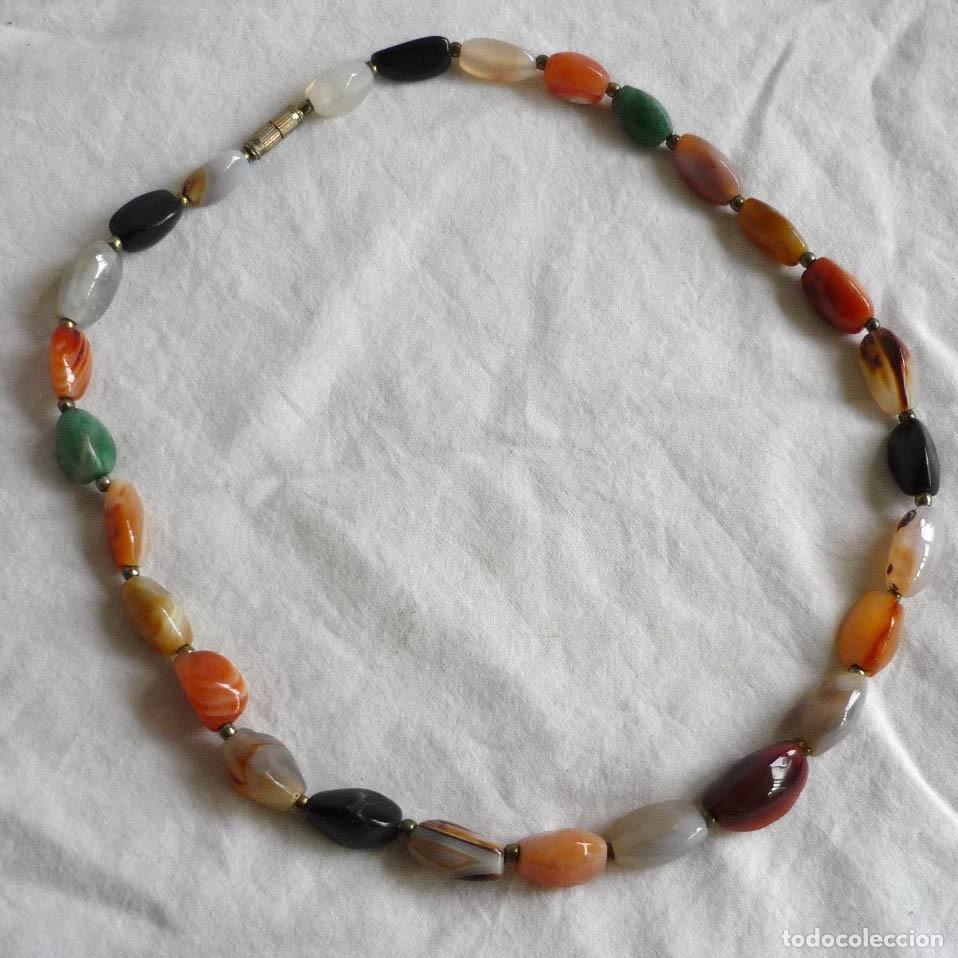Joyeria: Collar de cuarzo &aacute;gata - Foto 1
