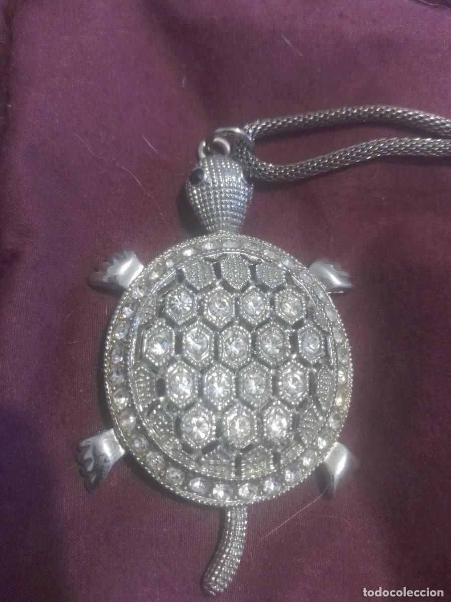 Joyeria: Collar tortuga rodio - Foto 2